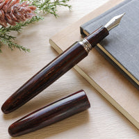 八雲塗 絞うるし ・ 焔(ほむら) Fountain Pen - Wancher ワンチャー