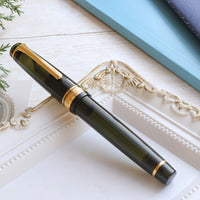 プロフェッショナルギア21金・シャンパーニュダークグリーン Fountain Pen - Wancher ワンチャー