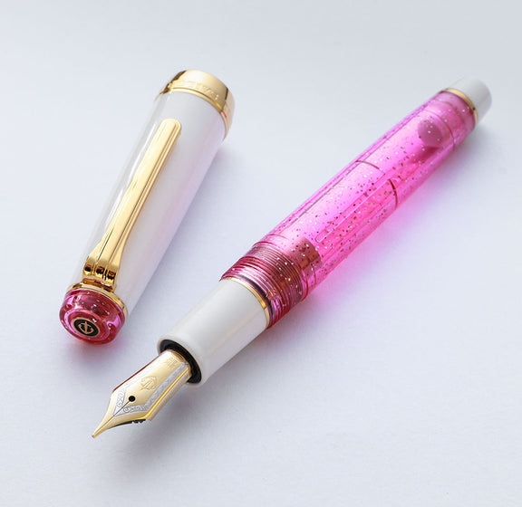 プロフェッショナルギア21金・ Pink Cosmo Fountain Pen - Wancher ワンチャー