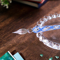 チェコ・ボヘミアンガラスペン・アズール Glass Pen - Wancher ワンチャー