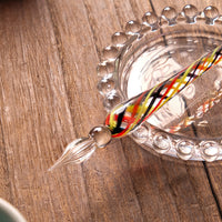 チェコ・ボヘミアンガラスペン・ファンタジー Glass Pen - Wancher ワンチャー