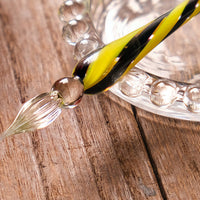 チェコ・ボヘミアンガラスペン・ヒプノーザ Glass Pen - Wancher ワンチャー