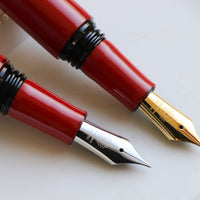 誠漆・朱 Fountain Pen - Wancher ワンチャー