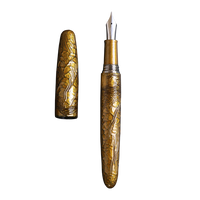 八雲塗 ちぢみ ・ にしきへび Fountain Pen - Wancher ワンチャー