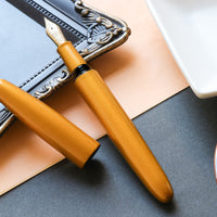 会津漆・メタリック梨子地 Fountain Pen - Wancher ワンチャー