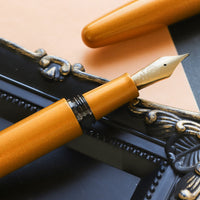 会津漆・メタリック梨子地 Fountain Pen - Wancher ワンチャー