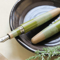 廣田漆 茶碗色・抹茶 Fountain Pen - Wancher ワンチャー