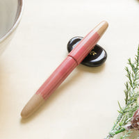 廣田漆 茶碗色・桃 Fountain Pen - Wancher ワンチャー