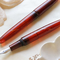 溜透かし・透明 つばき Fountain Pen - Wancher ワンチャー