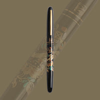 呉竹近代蒔絵万年筆 - 含綬鳥 Fountain Pen - Wancher ワンチャー