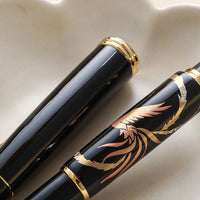 呉竹 夢銀河近代蒔絵 - 瑞鳥鳳凰 Fountain Pen - Wancher ワンチャー