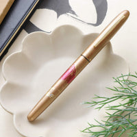 呉竹 万年毛筆 硬筆 - 赤富士 (ペン先セット) Brush Pen - Wancher ワンチャー