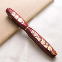 ナムジャイ漆・散華・赤蓮 Fountain Pen - Wancher ワンチャー