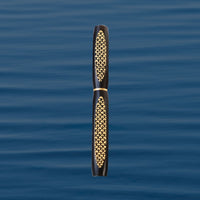 ナムジャイ漆・悠久の波・黒 Fountain Pen - Wancher ワンチャー