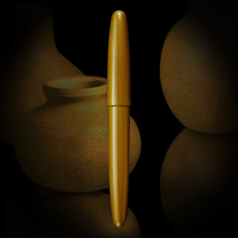 会津漆・メタリック梨子地 Fountain Pen - Wancher ワンチャー