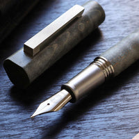 オリンポス・タイタン・ノクターングレー万年筆 Fountain Pen - Wancher ワンチャー