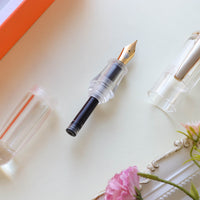 PoChaCo・クリスタルクリア Fountain Pen - Wancher ワンチャー