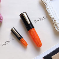 PoChaCo・ブラックチョコオレンジ Fountain Pen - Wancher ワンチャー