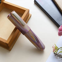 PoChaCo万年筆 ミルキーマーブルカラー なめらかな書き心地の筆記具