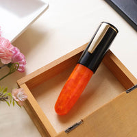 PoChaCo・ブラックチョコオレンジ Fountain Pen - Wancher ワンチャー