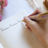 PoChaCo・ミルキーマーブル Fountain Pen - Wancher ワンチャー