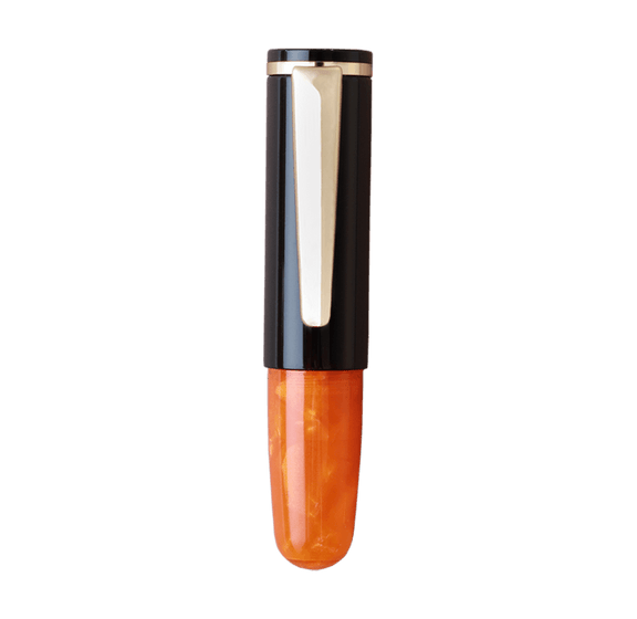 PuChiCo・ブラックチョコオレンジ Fountain Pen - Wancher ワンチャー