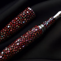 螺鈿・朱龍 万年筆 Fountain Pen - Wancher ワンチャー