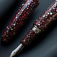 螺鈿・朱龍(しゅりゅう)万年筆 Fountain Pen - Wancher ワンチャー