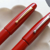 誠漆・朱 Fountain Pen - Wancher ワンチャー
