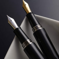 誠エボナイト・シルクブラック Fountain Pen - Wancher ワンチャー