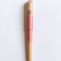 輪島漆・朱鷺色(ときいろ)ぼかし Fountain Pen - Wancher ワンチャー