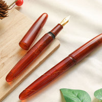 溜透かし・透明 アイビー Fountain Pen - Wancher ワンチャー