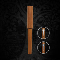 世界樹・チークウッド Fountain Pen - Wancher ワンチャー