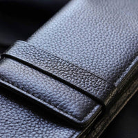テラサキ レザーペンケース・黒 Pen Pouch - Wancher ワンチャー