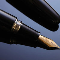 誠エボナイト・シルクブラック Fountain Pen - Wancher ワンチャー