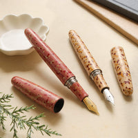 ドリームペン・津軽漆・杏子 Fountain Pen - Wancher ワンチャー