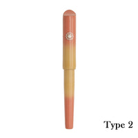 輪島漆・朱鷺色(ときいろ)ぼかし Fountain Pen - Wancher ワンチャー