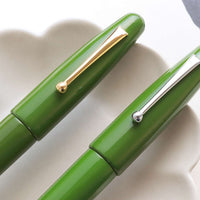 誠漆・鶯色 Fountain Pen - Wancher ワンチャー