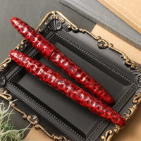 会津漆・亀甲塗り・赤溜塗 Fountain Pen - Wancher ワンチャー