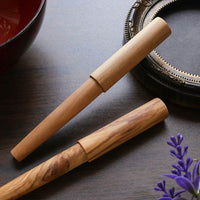 世界樹・オリーブウッド Fountain Pen - Wancher ワンチャー