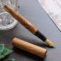 世界樹・オリーブウッド Fountain Pen - Wancher ワンチャー