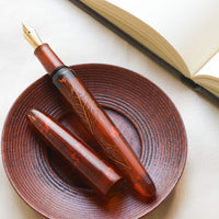 溜透かし・季映万年筆 WANCHER ワンチャー 18金ニブ