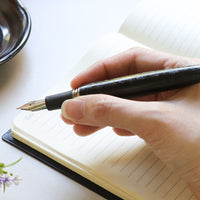 大分漆・黒燦 - KUROZAN - Fountain Pen - Wancher ワンチャー