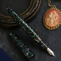 螺鈿 ・ 蒼鱗(そうりん)万年筆 Fountain Pen - Wancher ワンチャー