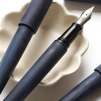 世界樹・藍 Fountain Pen - Wancher ワンチャー