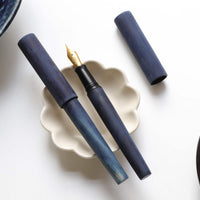 世界樹・藍 Fountain Pen - Wancher ワンチャー