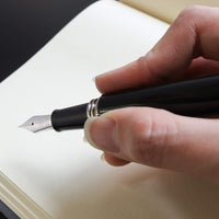 誠エボナイト・シルクブラック Fountain Pen - Wancher ワンチャー