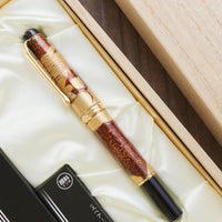 呉竹万年毛筆 夢銀河輪島塗・昇龍 Brush Pen - Wancher ワンチャー