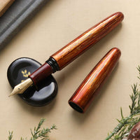 八雲塗 絞うるし ・ 焔(ほむら) Fountain Pen - Wancher ワンチャー