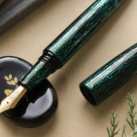 八雲塗 絞うるし・小波(さざなみ) Fountain Pen - Wancher ワンチャー